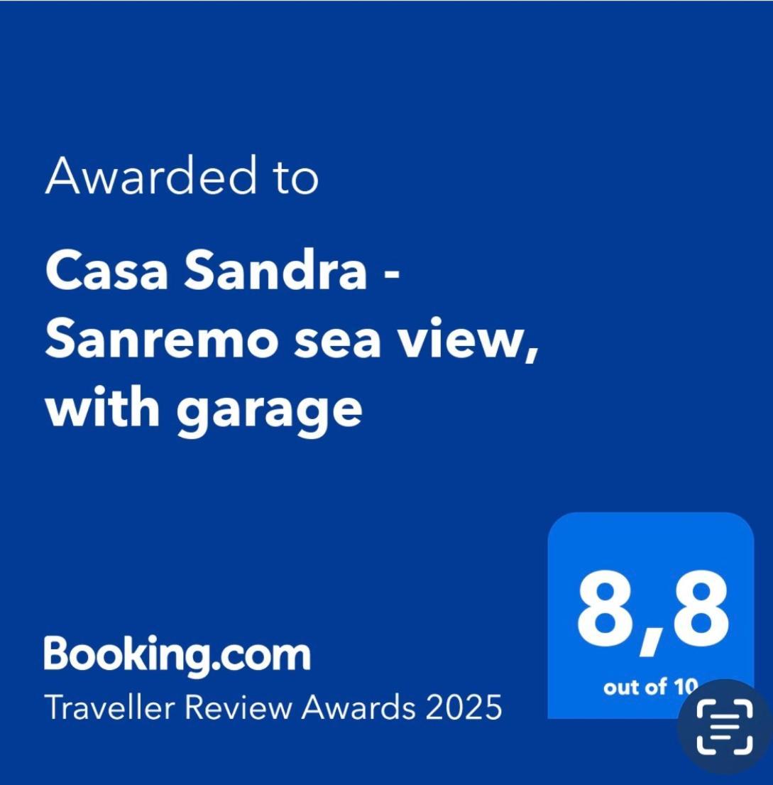 Casa Sandra - Sanremo Sea View, With Garage Exteriér fotografie